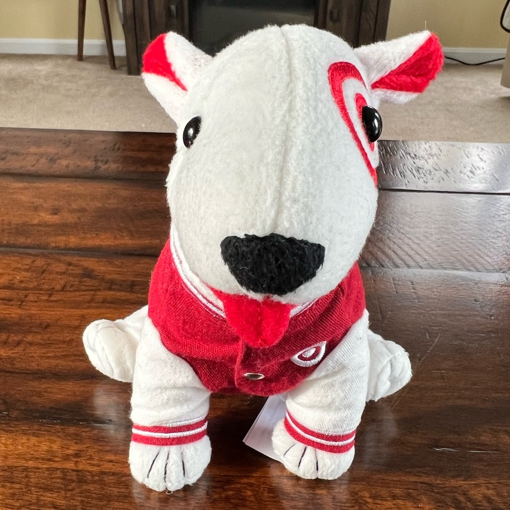 Target Bullseye Campus Recruiting Letterman Jacket Dog